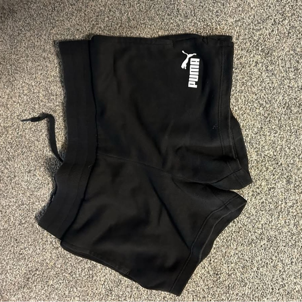 Puma Black Athletic Shorts for Active Comfort